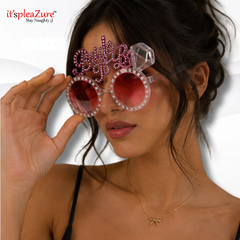 ItspleaZure's Bride-to-Be Bling Sunglasses | Free Size Bridal Accessory