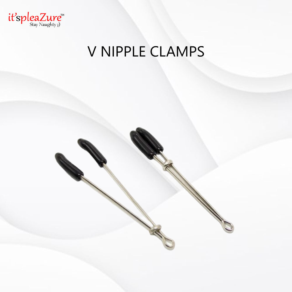 Shop ItspleaZure V Nipple Clamps at Best Price at Online XXX Store  Itspleazure – itspleaZure