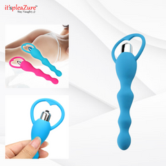 ItspleaZure Blue Vibrating Anal Bead