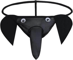 ItspleaZure's Black Elephant Thong for Men