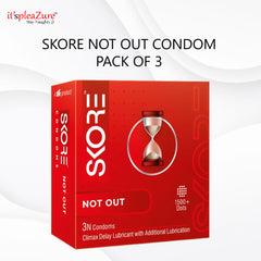 Skore Not out Dotted Condom Pack