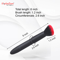 ItspleaZure Black Brush Bullet Vibrator