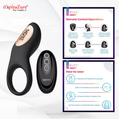 Skore Buzzs Rechargeable Vibrating Penis Ring