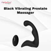 it'spleaZure black vibrating prostate massager β 10-speed pleasure device