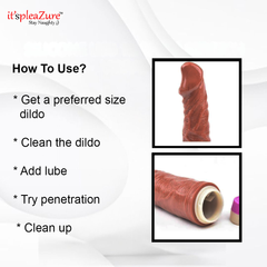Vibrating dildo for women