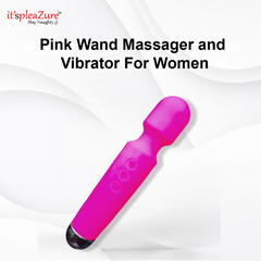 Itspleazure Black Wand Massager For Women