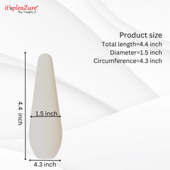 Pulse Massager dimensions – 4.4-inch length, 1.5-inch diameter