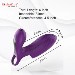Vibrating finger massager