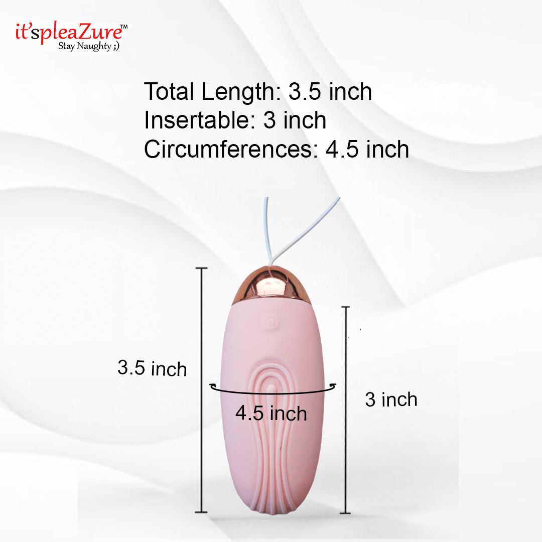 Insertable egg vibrator