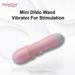 it'spleaZure Mini Dildo Wand - Compact vibrator for dual stimulation