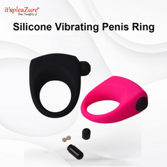 it'spleaZure luxury vibrating cock ring - 7 vibration modes in body-safe silicone