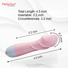 Product dimensions: 4.5-inch mini wand with 3.2-inch insertable length