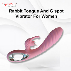it'spleaZure Dual Rabbit Vibrator - G-Spot & Clitoral Stimulator for Women