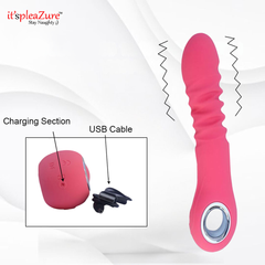 USB charging port - Rechargeable stretch vibrator