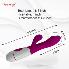 Dimensions: 8.5-Inch Length, 4-Inch Insertable