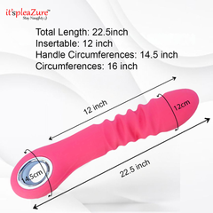 Product dimensions: 22.5-inch length, 12-inch insertable, 16-inch girth