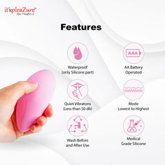 Panty vibrator features: waterproof, <50db quiet, medical silicone