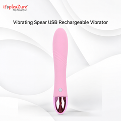 Itspleazure Vibrating Spear USB Vibrator for Women