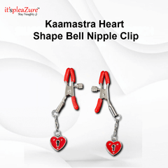 Kaamastra Heart Shape Bell Nipple Clip