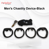 ItspleaZure Men's Chastity Device-Multicolor