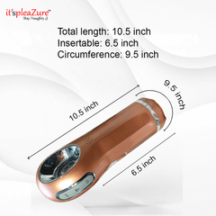 Product with dimensions labeled on a white background