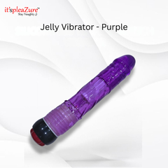 Itspleazure Silicone Jelly Vibrating Dildo for Women