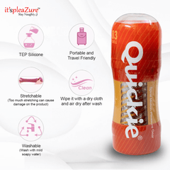 Realistic masturbator