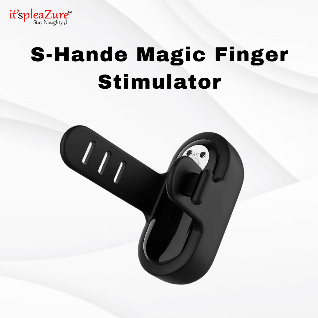 it'spleaZure S-Hande Magic Finger Stimulator - Wearable mini vibrator for hands-free pleasure