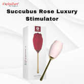 it'spleaZure Succubus Rose Luxury Stimulator – fantasy rose vibrator with magnetic charging