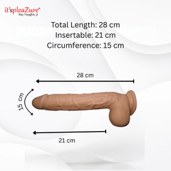 Itspleazure's Silicone Suction Based Dildo For Women