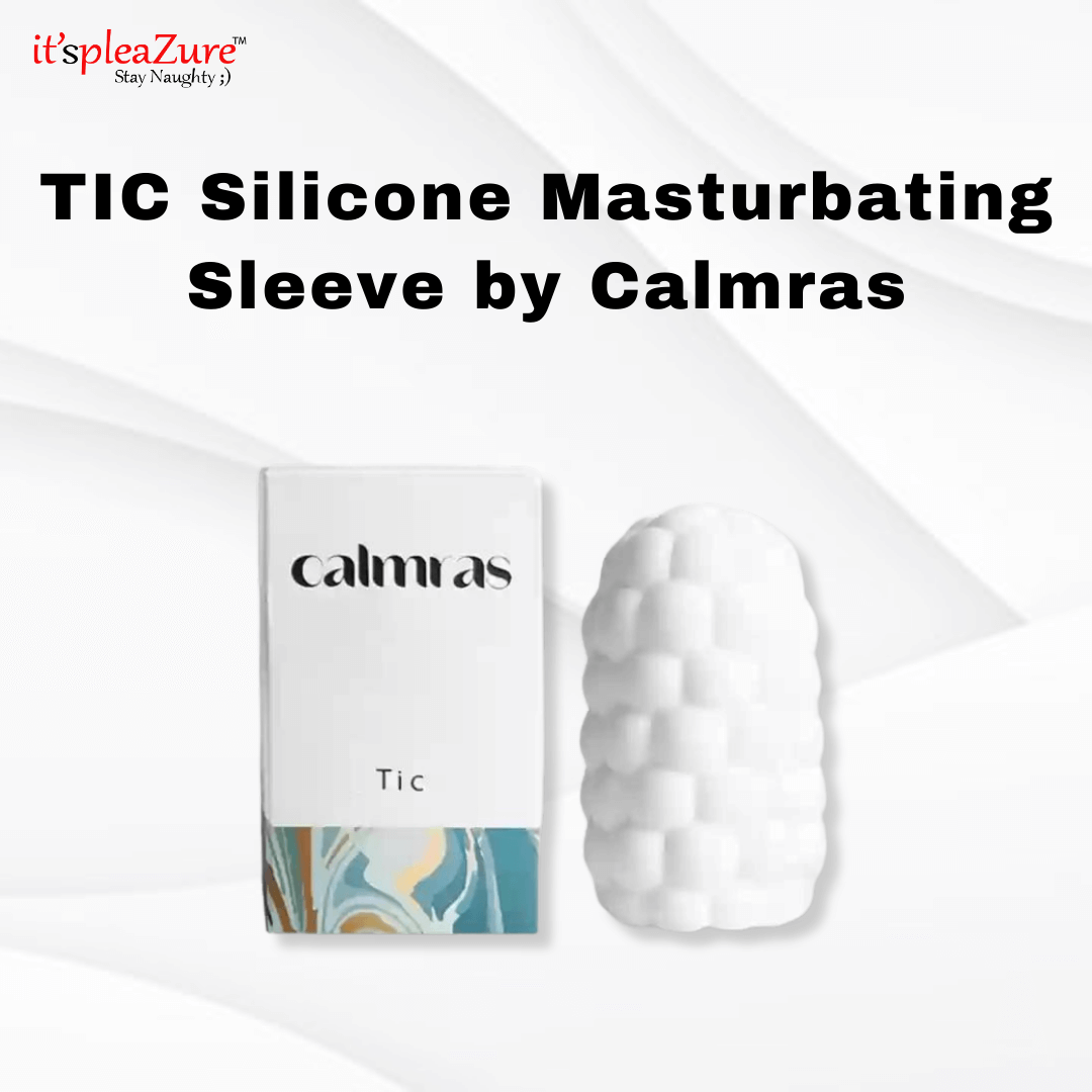 it'spleaZure™ TIC Silicone Masturbating Sleeve - Reversible male stroker with dual-texture pleasure