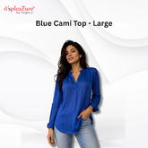 ItspleaZure Blue Cami Top - Large