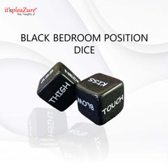Black Bedroom Position Dice Game for Couples at ItspleaZure