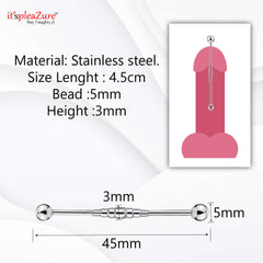 Itspleazure Steel uterine sound use