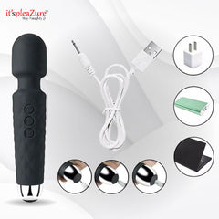 Wand Vibrator with 8 Powerful Speeds 20 Vibration Modes For Women