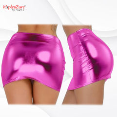 ItspleaZure Women's Hot Stamping tight hip mini skirt