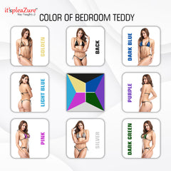 ItspleaZure women's Bikini with Fish Scale Design