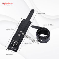 faux Leather Handcuff at Itspleazure