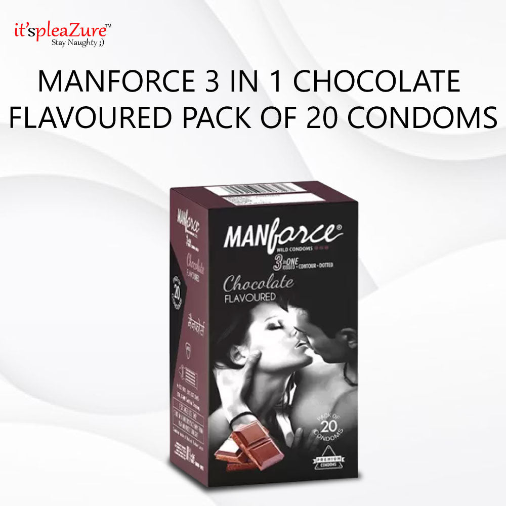 Manforce Chocolate Condom Pack of 20