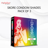 Skore shades colored condom on Itspleazure