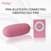 Pink Bluetooth egg vibrator by it'spleaZure - compact and discreet