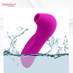 Waterproof electric massager safe for bath and shower play