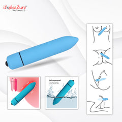 Waterproof bullet vibrator - easy clean design for daily use
