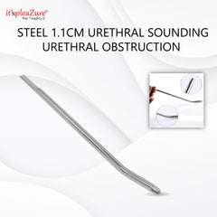 Itspleazure Steel 1.1 cm Urethral Dilator Rod