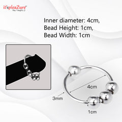 Itspleazure Steel Penis Ring for Sex