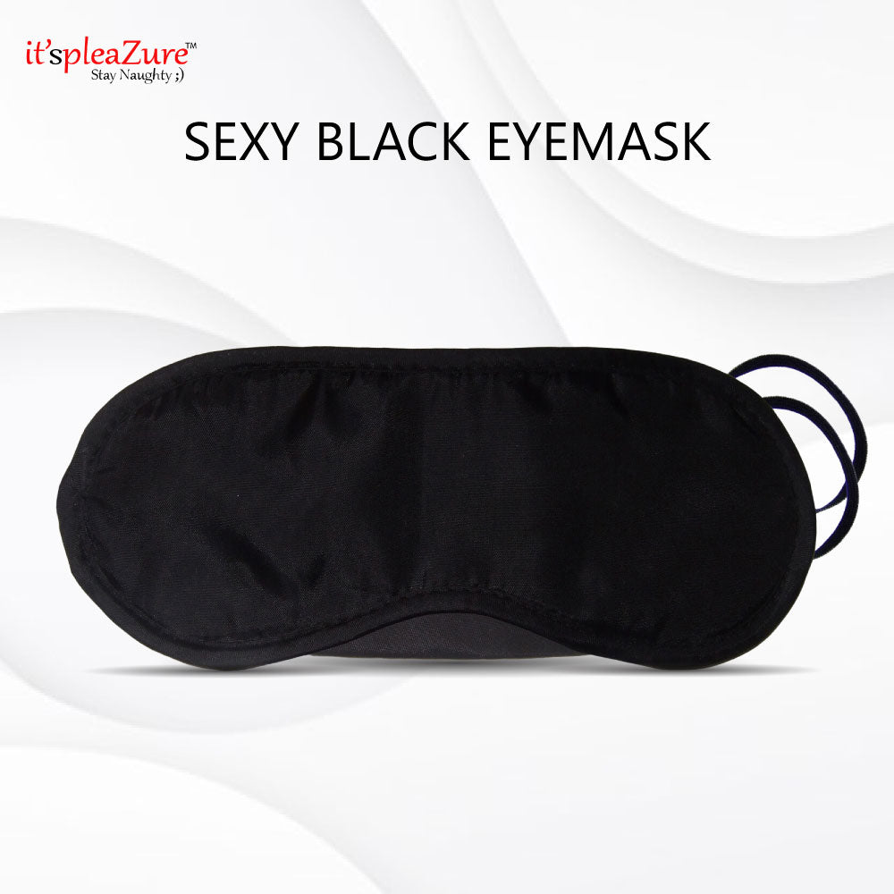 Itspleazure Black bondage Eye Mask