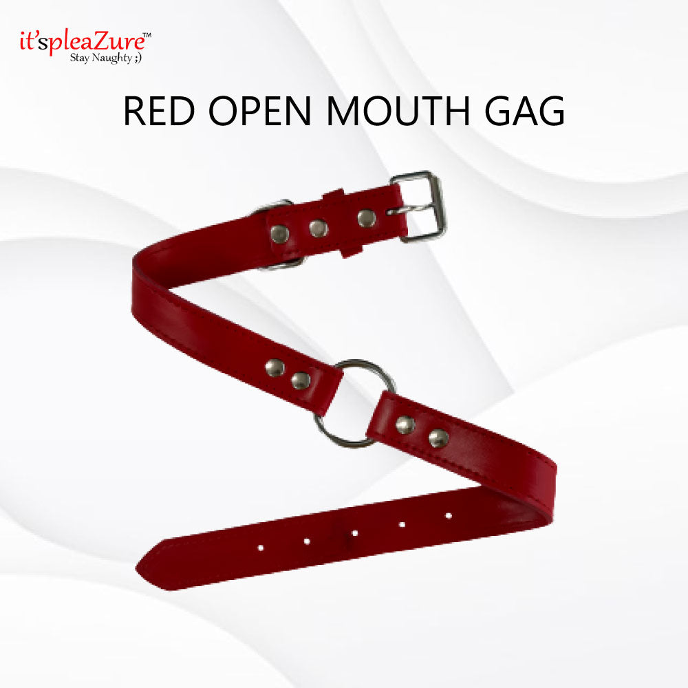 Red mouth gag