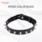 Itspleazure Leather Spiked BDSM Collar