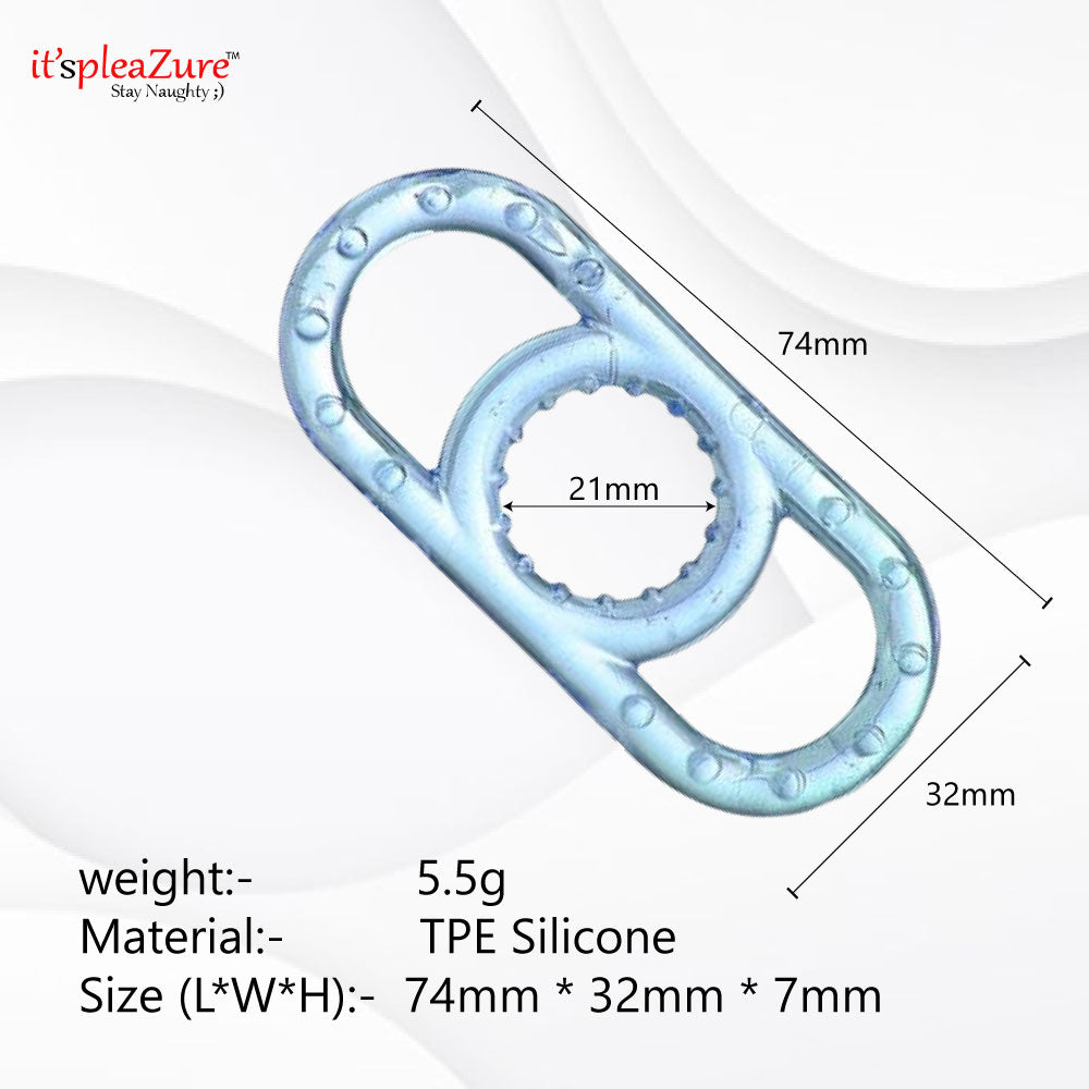Itspleazure Silicone cock ring for sex