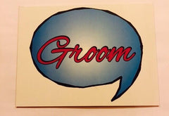 Groom Photo Booth Board at itspleaZure